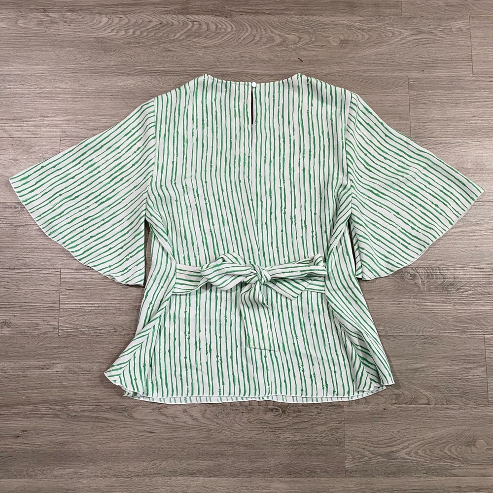 Babaton Britannic Blouse‎ in white/beach grass - Picture 6 of 6